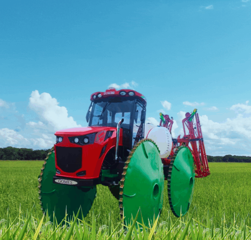 Tractor GHRE86  4x4 con cabina