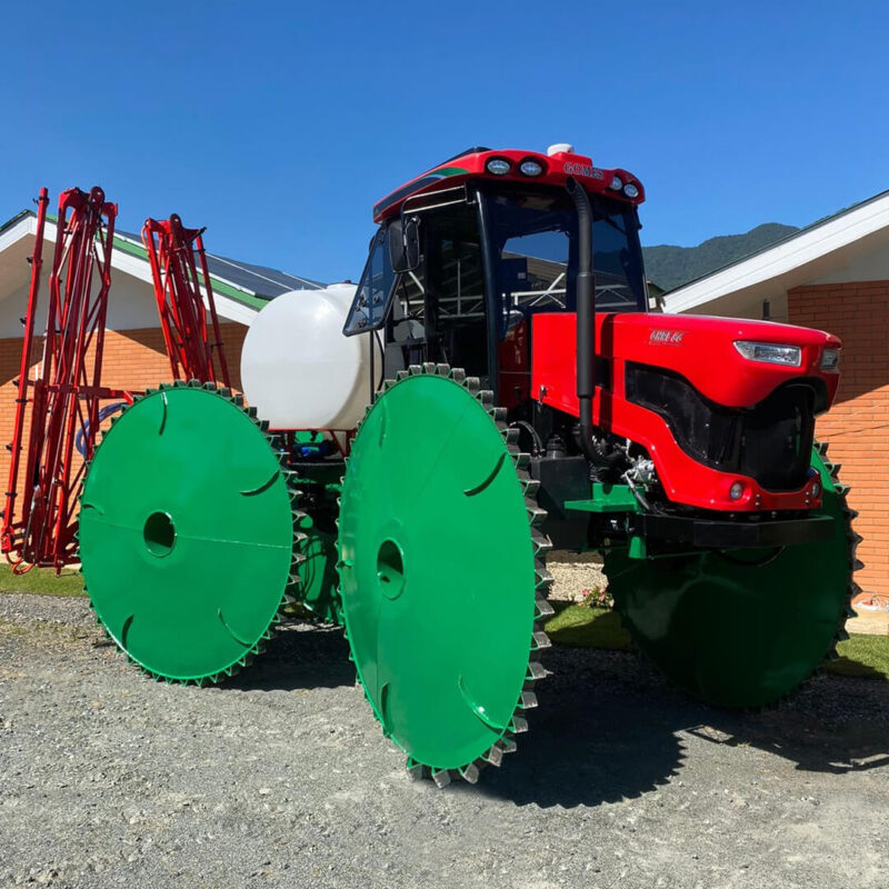 Tractor GHRE86  4x4 con cabina - Imagen 3